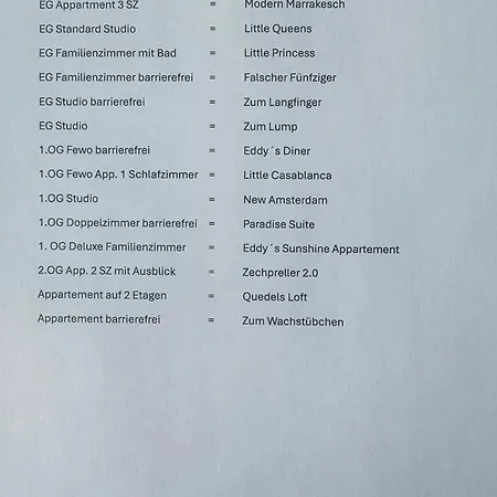 Fewo's Am Itschensteg * Quedlinburg